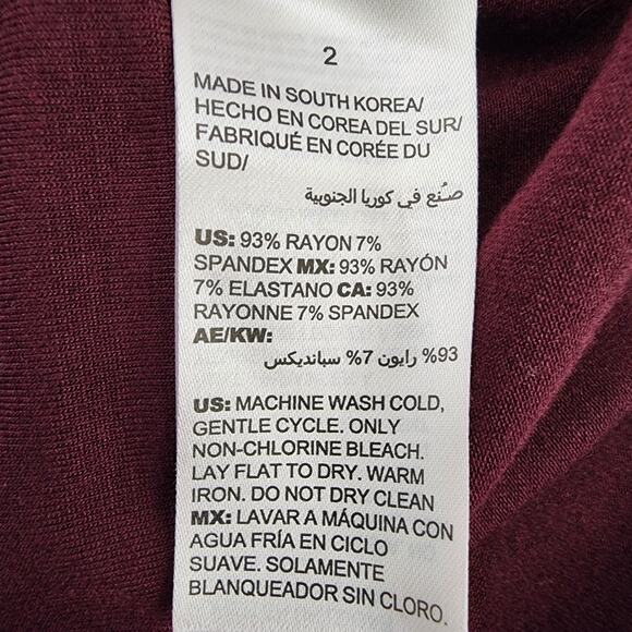 Chico's Womens Ultimate Tee Large Long Sleeve Round Neck Layering Casual Knit - Picture 7 of 8